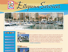 Tablet Screenshot of esteponaservices.com